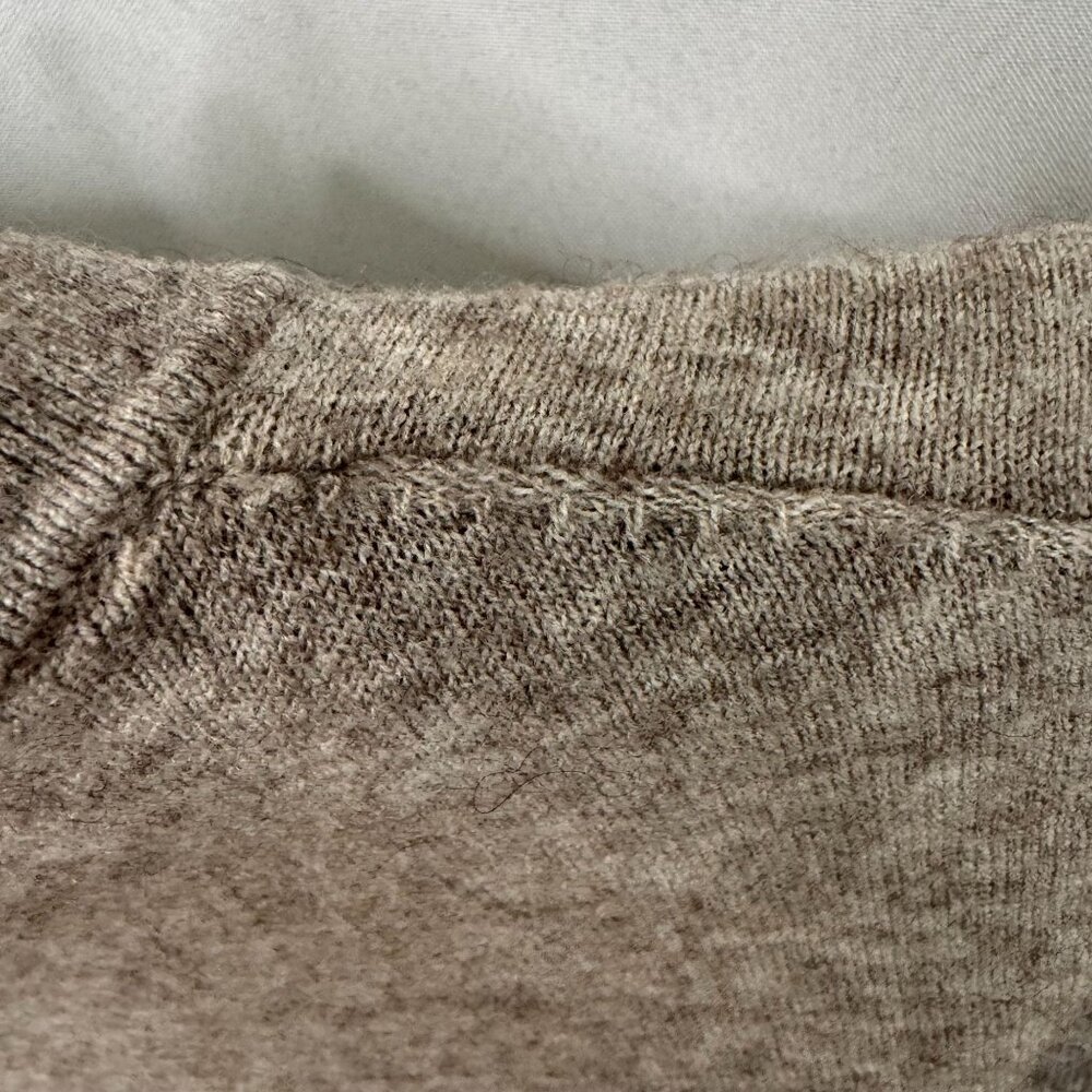 &Other Stories Wool Blend Mother of Pearl Button Oversized Shirt Cardigan Medium - Picture 14 of 16